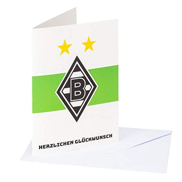 Borussia Mönchengladbach Geburtstagskarte Raute | Offizieller Fanartikel Fohlenshop | inklusive Briefumschlag, DIN A6, Perfekt für echte Fohlenelf-Fans im Sale